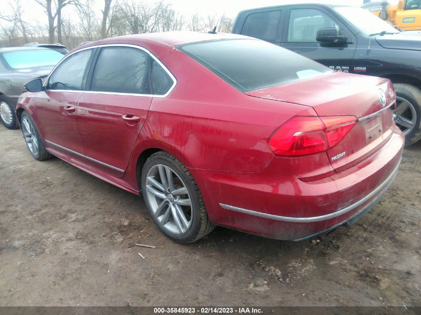 2016 VOLKSWAGEN PASSAT 1.8T R-LINE W/COMFORT PKG - 1VWAT7A39GC054089