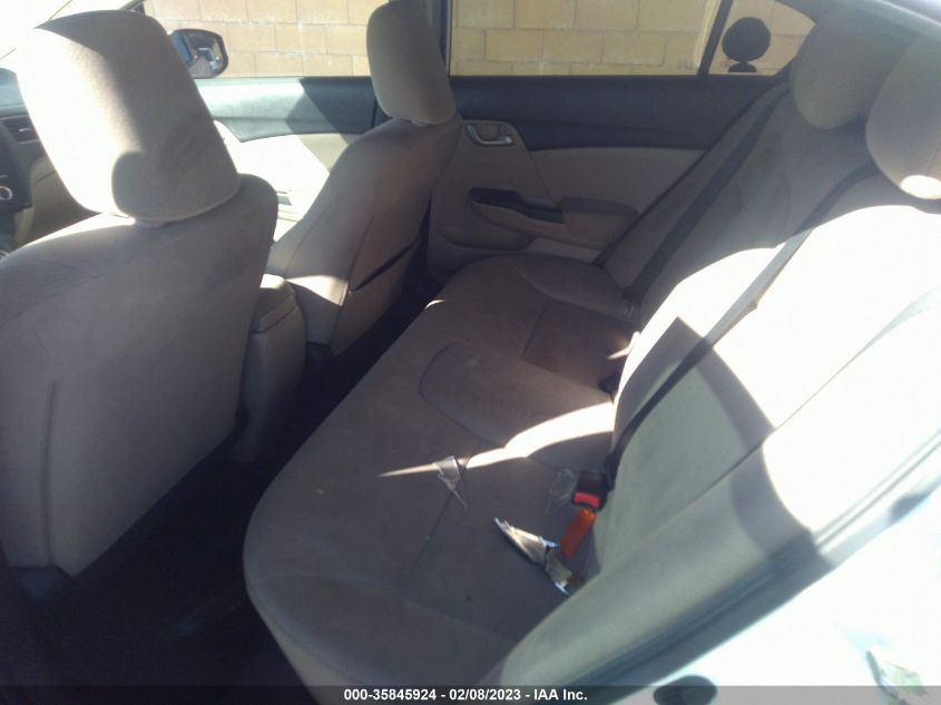 2013 HONDA CIVIC SDN LX 19XFB2F54DE295264