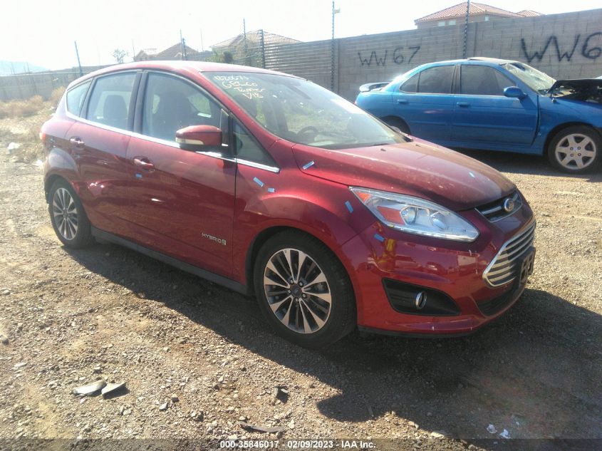 1FADP5DU3HL104280 FORD C-MAX HYBRID TITANIUM 2017