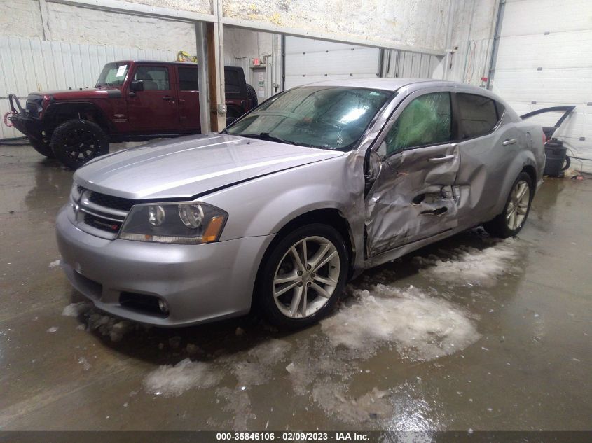 2013 DODGE AVENGER SXT - 1C3CDZCB3DN719016