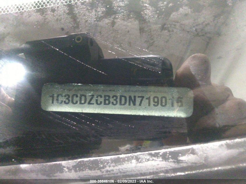 2013 DODGE AVENGER SXT - 1C3CDZCB3DN719016