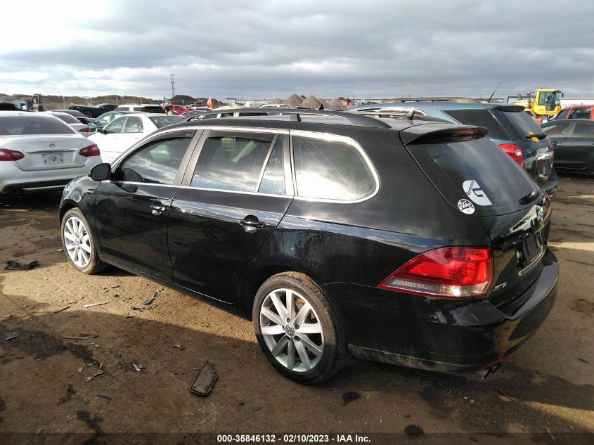 2013 VOLKSWAGEN JETTA SPORTWAGEN TDI W/SUNROOF 3VWML7AJXDM612778