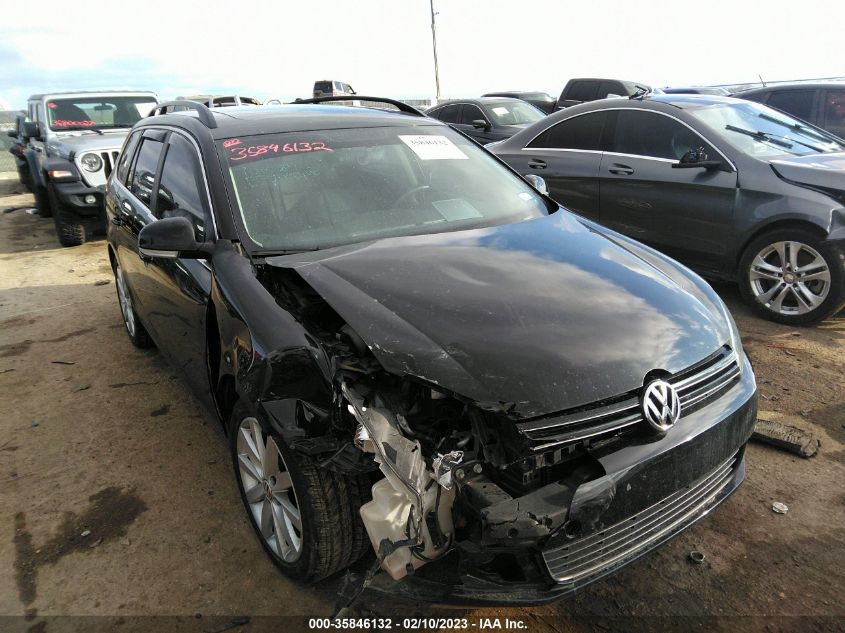 2013 VOLKSWAGEN JETTA SPORTWAGEN TDI W/SUNROOF 3VWML7AJXDM612778