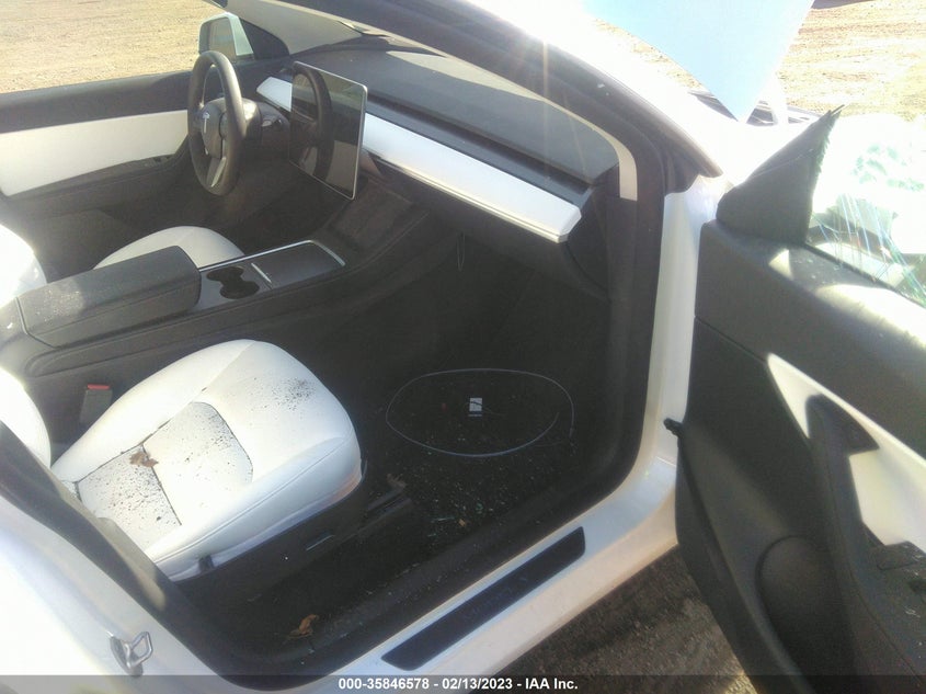 VIN 7SAYGDEF3NF455388 2022 TESLA MODEL Y PERFORMANCE