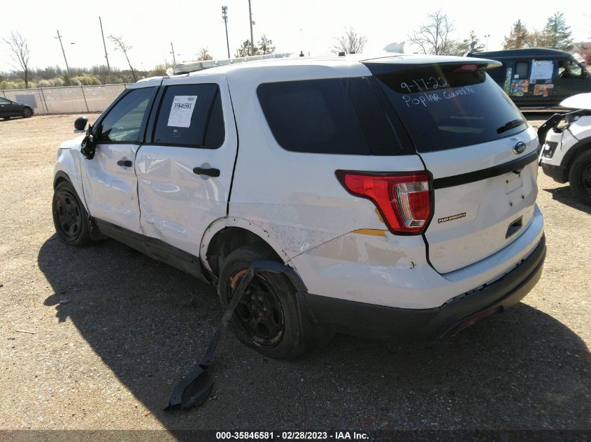 2016 FORD UTILITY POLICE 1FM5K8ARXGGC92975