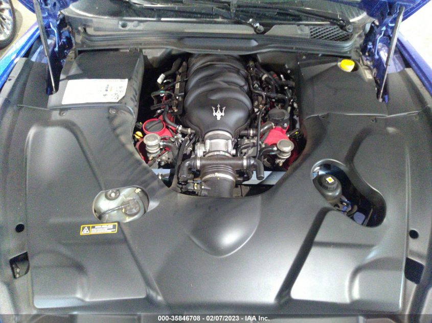2013 MASERATI GRANTURISMO SPORT/MC STRADALE ZAM45VLA4D0068470