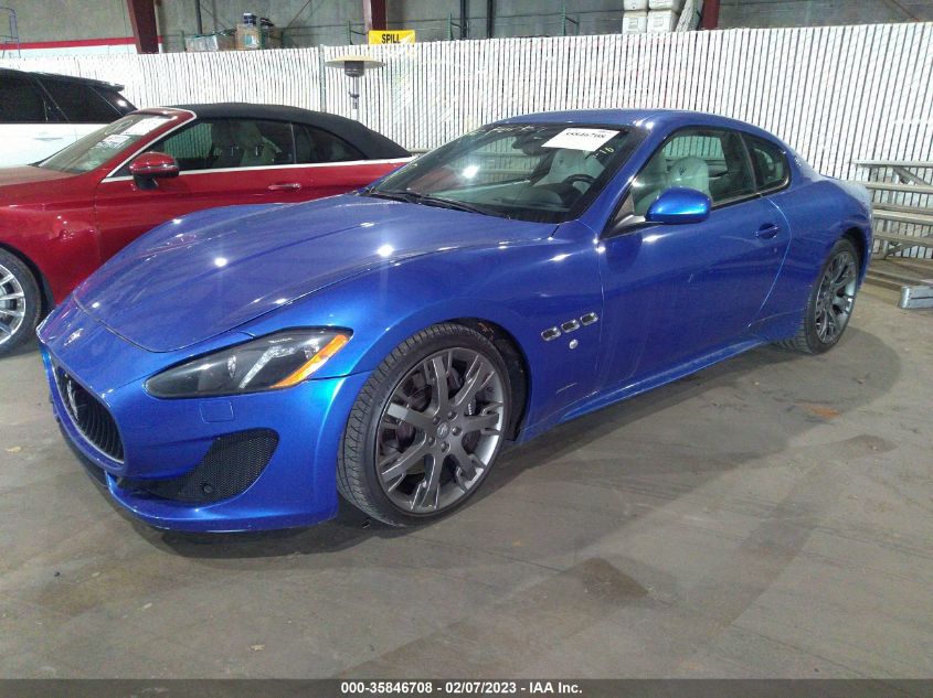 2013 MASERATI GRANTURISMO SPORT/MC STRADALE ZAM45VLA4D0068470