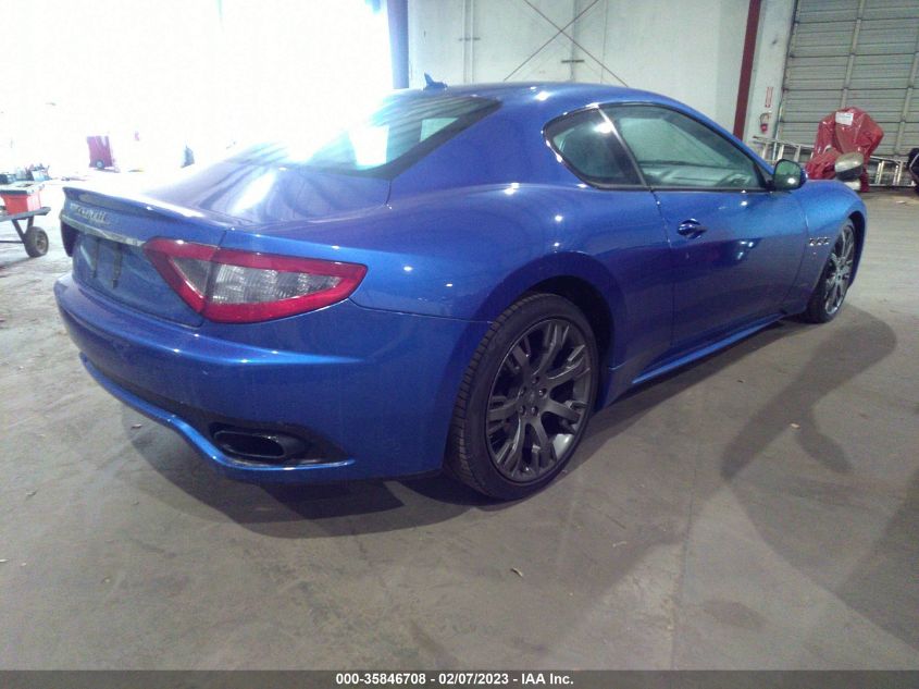 2013 MASERATI GRANTURISMO SPORT/MC STRADALE ZAM45VLA4D0068470