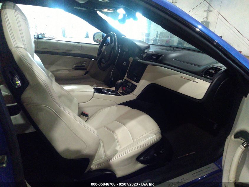 2013 MASERATI GRANTURISMO SPORT/MC STRADALE ZAM45VLA4D0068470
