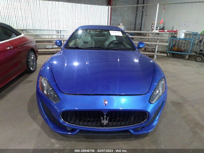 2013 MASERATI GRANTURISMO SPORT/MC STRADALE ZAM45VLA4D0068470