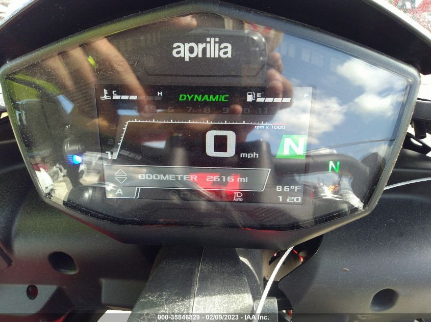 2021 APRILIA TUONO 660 ZD4KSUE01MS000803