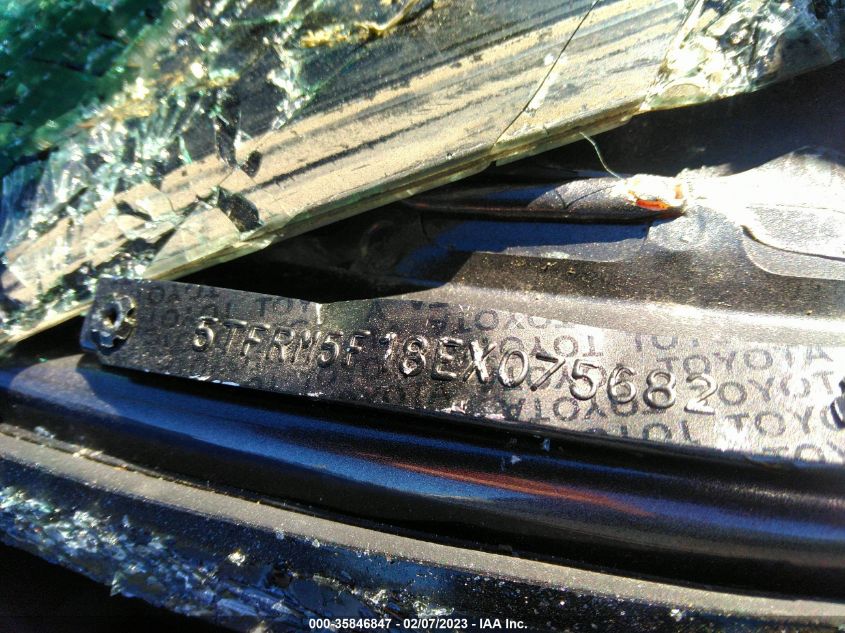 2014 TOYOTA TUNDRA 2WD TRUCK SR/SR5 5TFRM5F18EX075682