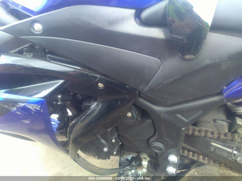 2018 YAMAHA YZFR3 MH3RH06Y5JK017896