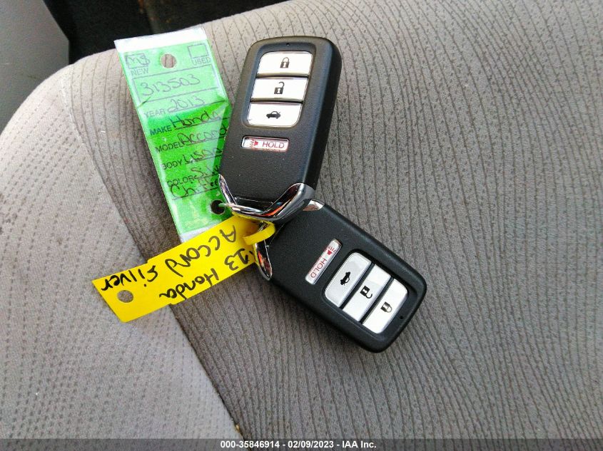 2013 HONDA ACCORD SDN EX 1HGCR2F74DA054678