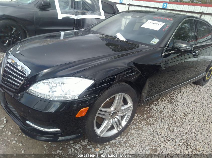 2013 MERCEDES-BENZ S-CLASS S 550 - WDDNG7DB2DA530711