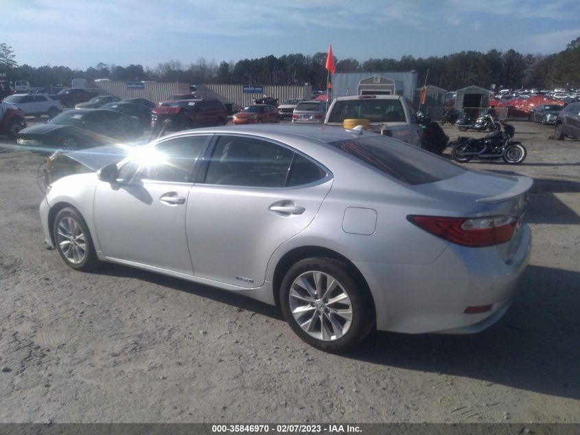 2014 LEXUS ES 300H HYBRID JTHBW1GGXE2060524