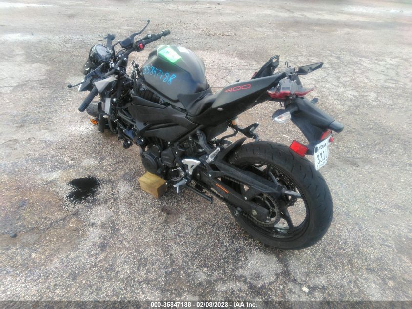 2019 KAWASAKI ER400 D JKAERKD12KDA48232