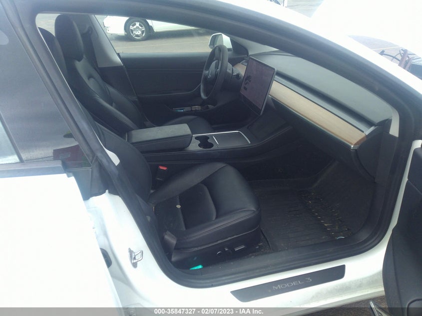 VIN 5YJ3E1EB9MF852921 2021 TESLA MODEL 3 LONG RANGE