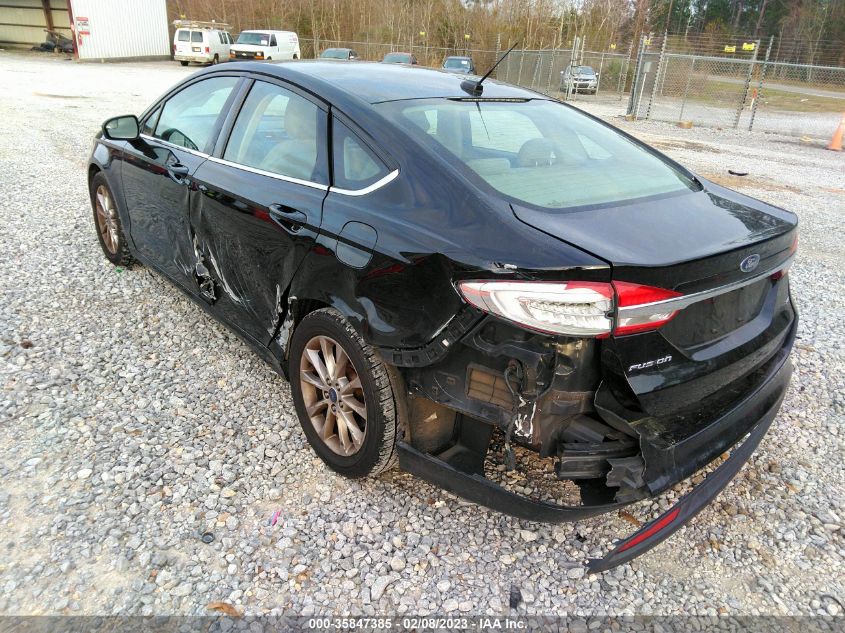 2017 FORD FUSION SE - 3FA6P0H79HR382456