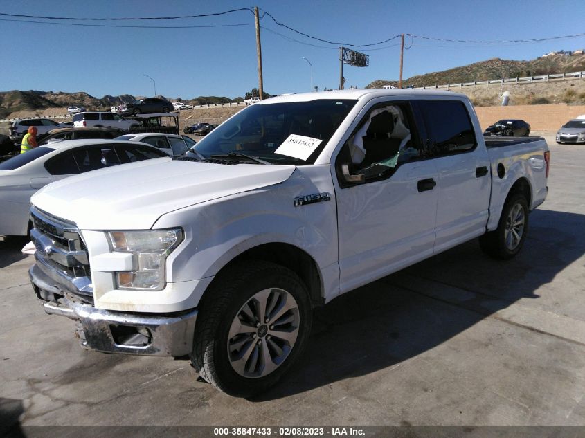 2017 FORD F-150 XL/XLT - 1FTEW1C87HKC92404