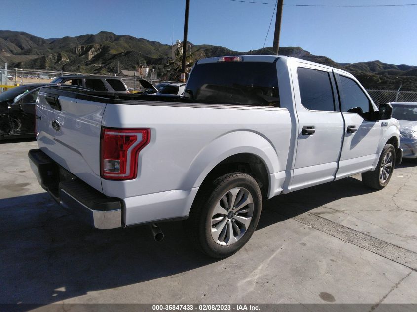 2017 FORD F-150 XL/XLT - 1FTEW1C87HKC92404