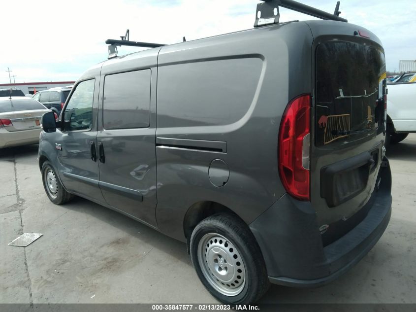 2015 RAM PROMASTER CITY CARGO VAN TRADESMAN ZFBERFAT2F6A45055