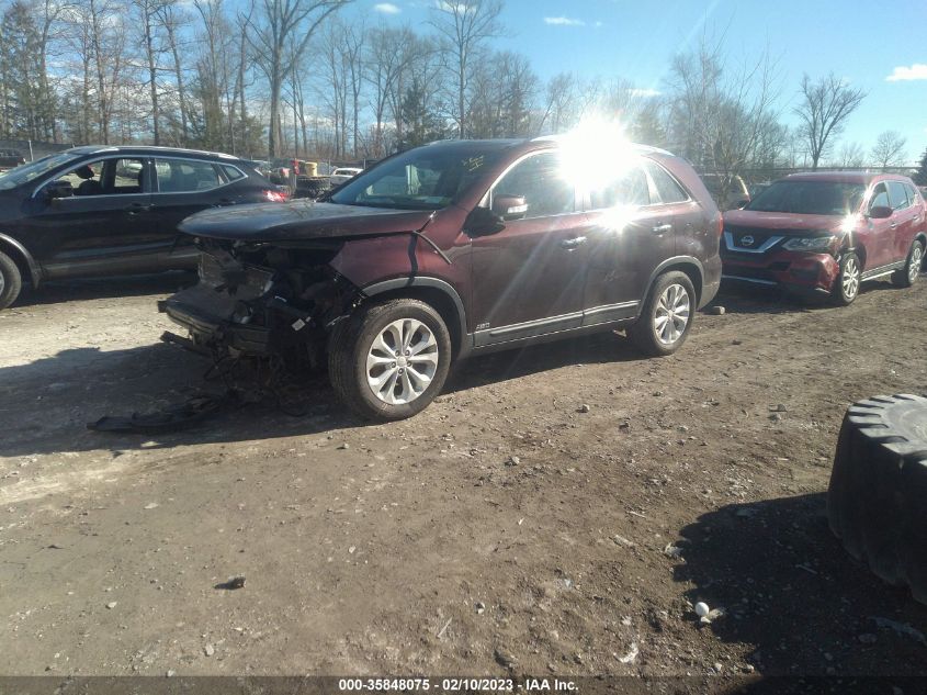 2014 KIA SORENTO EX - 5XYKUDA78EG544649