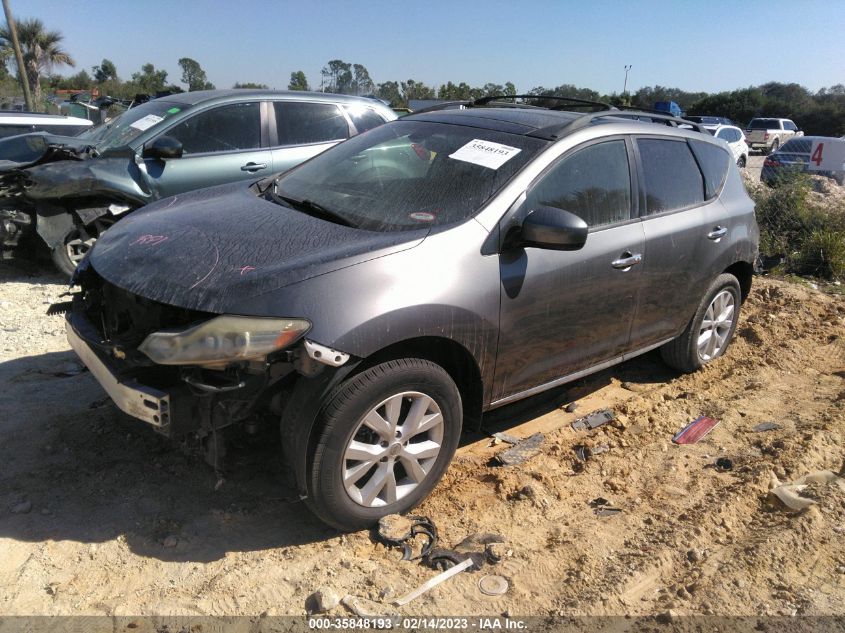 2013 NISSAN MURANO SL - JN8AZ1MU6DW207996