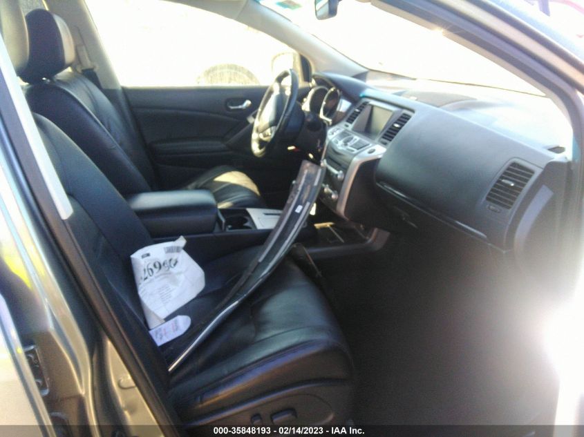 2013 NISSAN MURANO SL - JN8AZ1MU6DW207996
