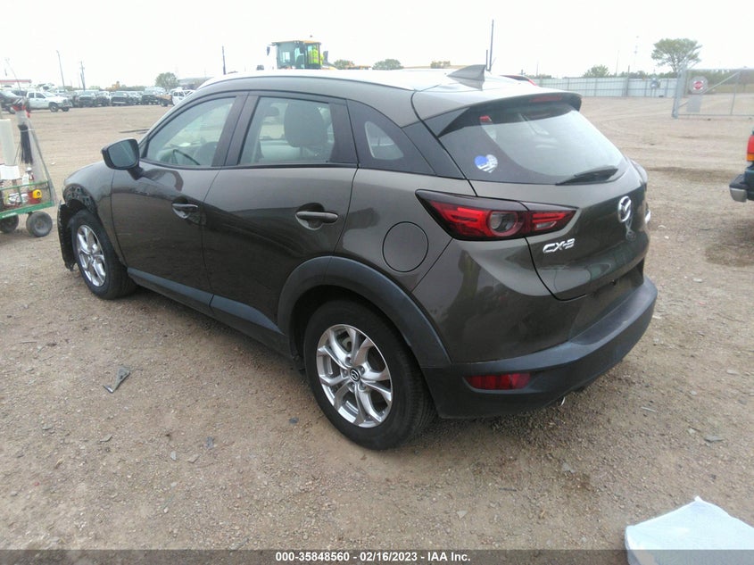 VIN JM1DKDB71K0442916 2019 MAZDA CX-3 SPORT