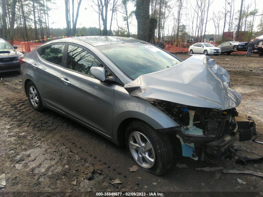 2014 HYUNDAI ELANTRA SE - KMHDH4AE5EU210035