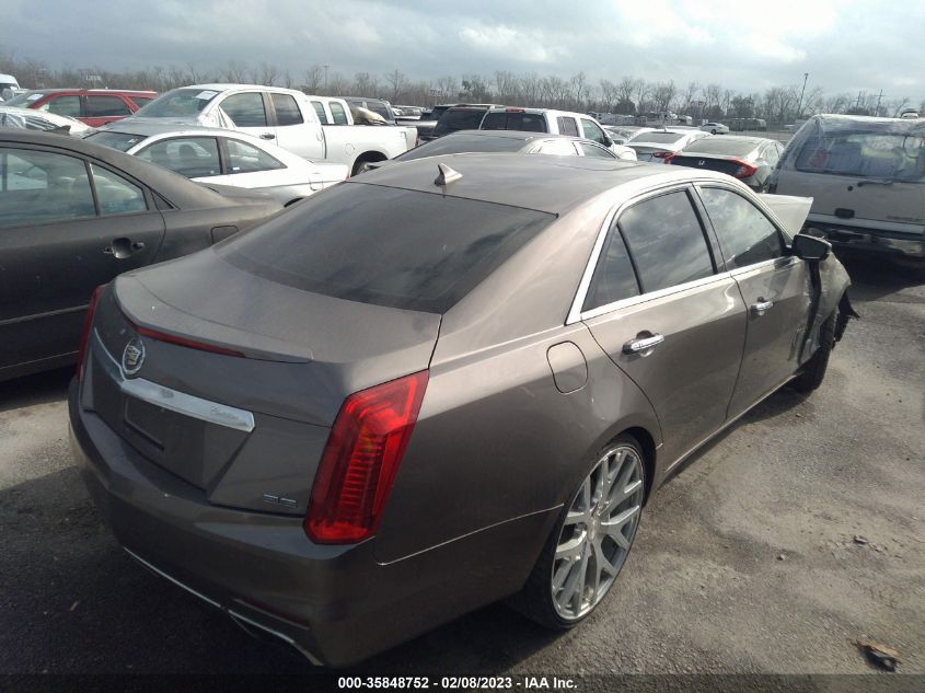 2014 CADILLAC CTS SEDAN LUXURY RWD - 1G6AR5S38E0179476