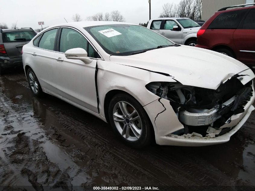 2018 FORD FUSION SE - 3FA6P0HD0JR149500