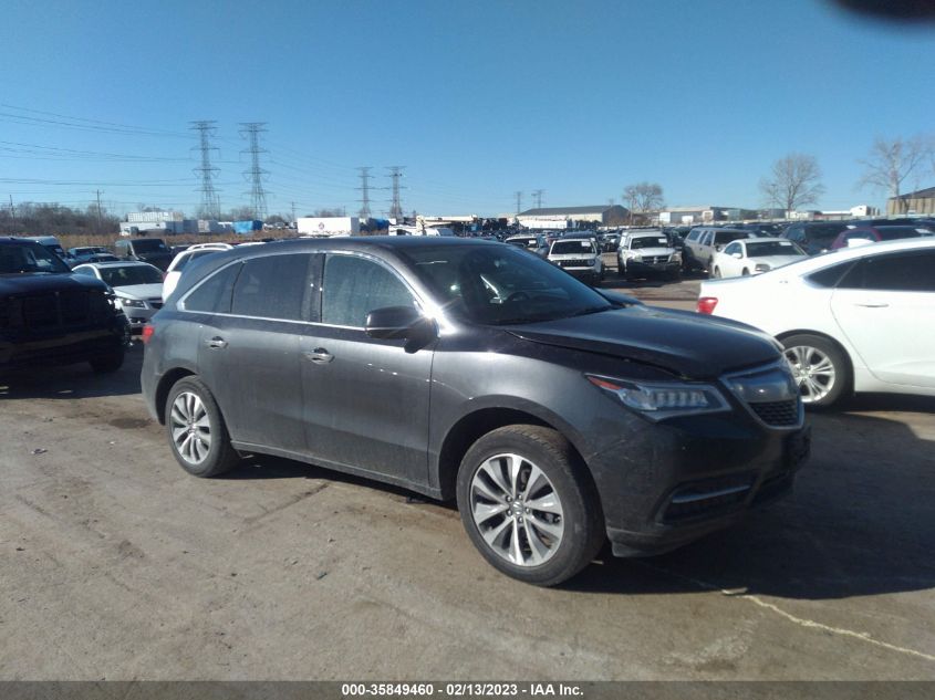 2015 ACURA MDX TECH PKG - 5FRYD4H46FB032322