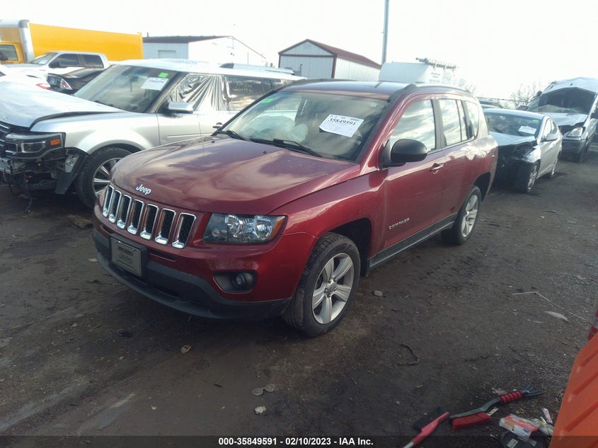 VIN 1C4NJDBB9HD154431 2017 JEEP COMPASS SPORT