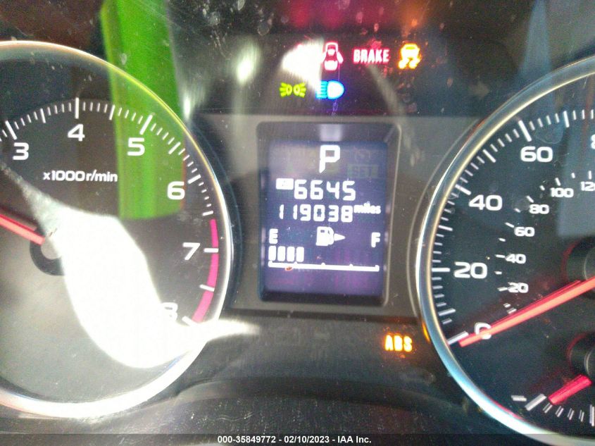 2013 SUBARU XV CROSSTREK LIMITED - JF2GPAGC0D2817786