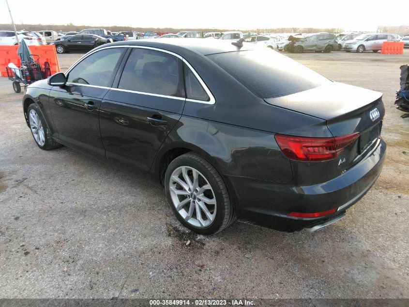 2019 AUDI A4 PREMIUM/TITANIUM PREMIUM - WAUGMAF45KN007080