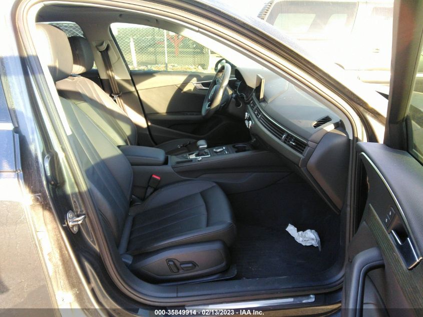 2019 AUDI A4 PREMIUM/TITANIUM PREMIUM - WAUGMAF45KN007080