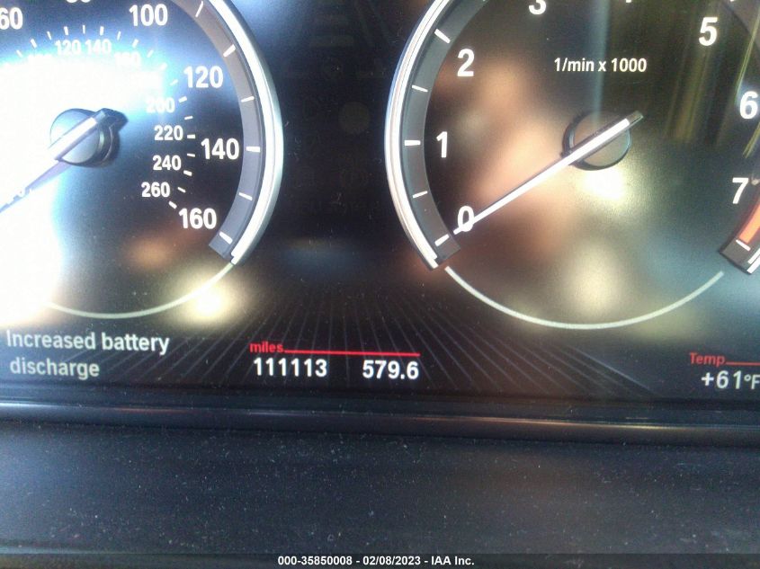 2015 BMW 5 SERIES 535I - WBA5B1C52FG127312