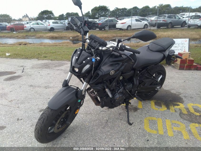 2022 YAMAHA MT07 JYARM32E6NA004783