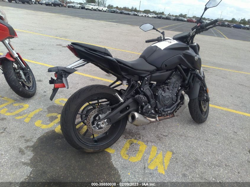 2022 YAMAHA MT07 JYARM32E6NA004783