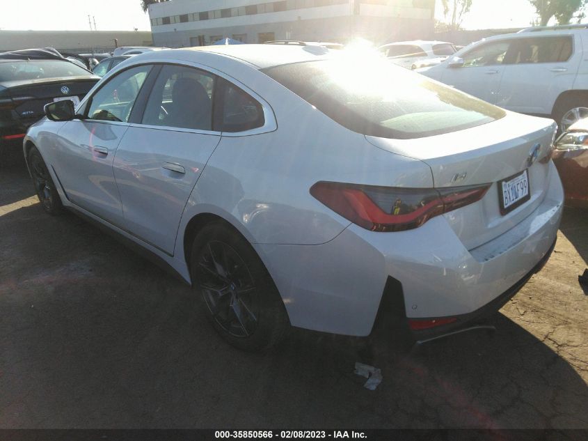 2023 BMW I4 EDRIVE40 WBY73AW05PFN60119