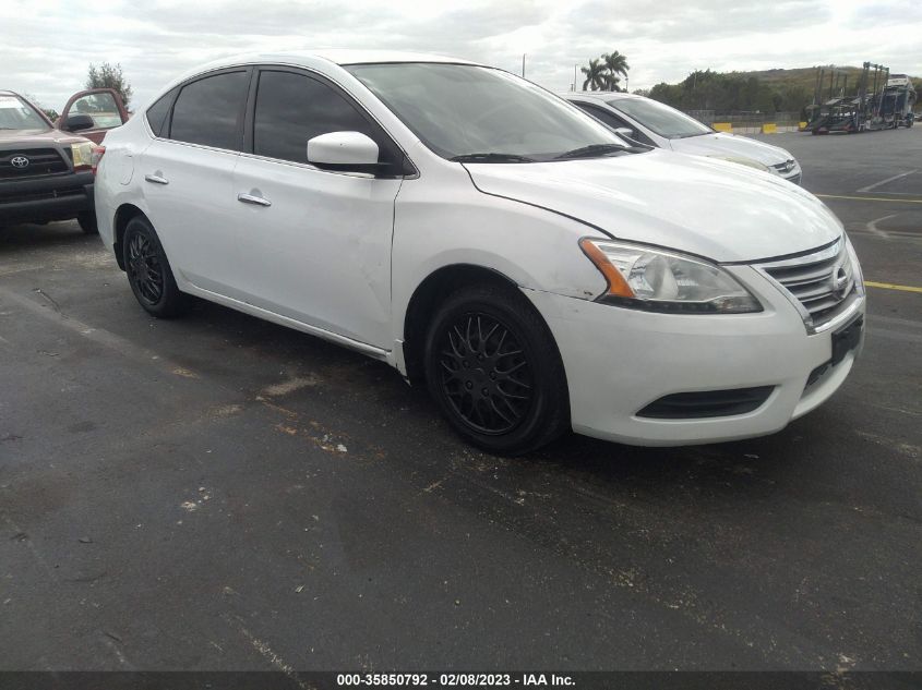 2014 NISSAN SENTRA SV - 3N1AB7AP9EY252767