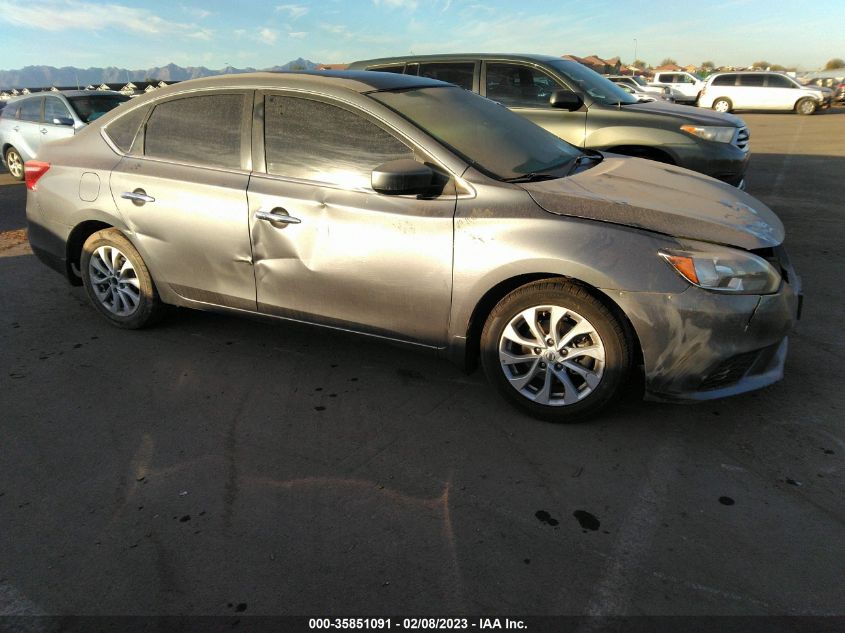 Lot #2544994300 2018 NISSAN SENTRA SV salvage car