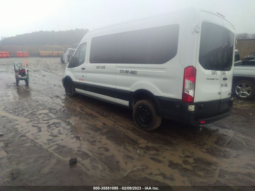 VIN 1FDZX2CMXHKA62367 2017 FORD TRANSIT WAGON XL/XLT