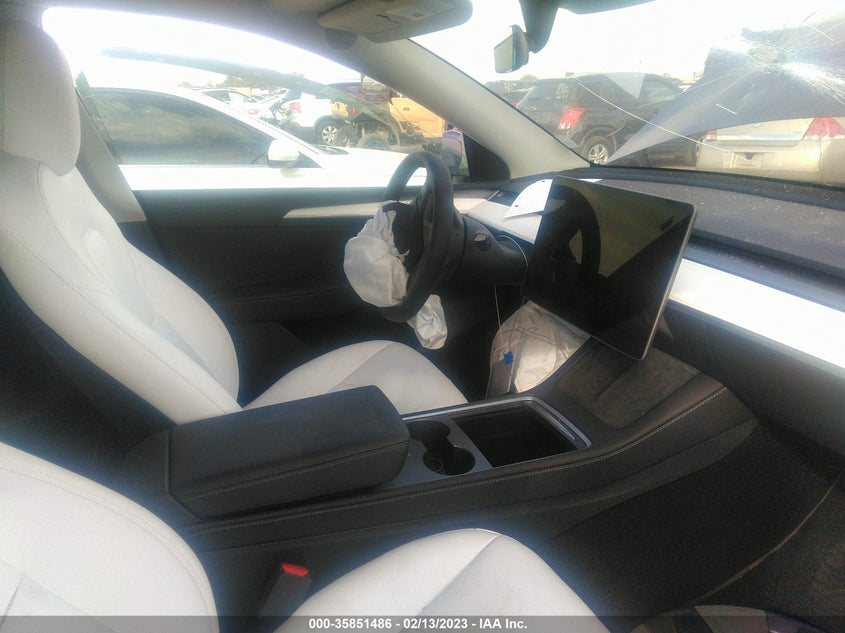 VIN 7SAYGDEE2PF619966 2023 TESLA MODEL Y LONG RANGE