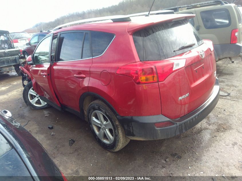 VIN JTMRFREV7D5001136 2013 TOYOTA RAV4 no.3