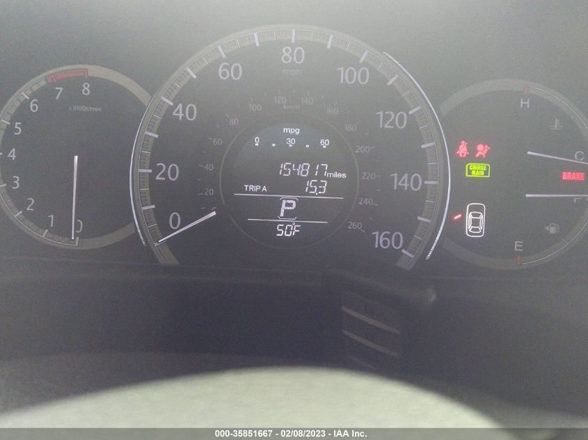 2013 HONDA ACCORD SDN EX-L - 1HGCR3F83DA025686