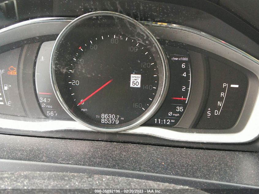 2018 VOLVO S60 DYNAMIC - YV126MFLXJ2458340