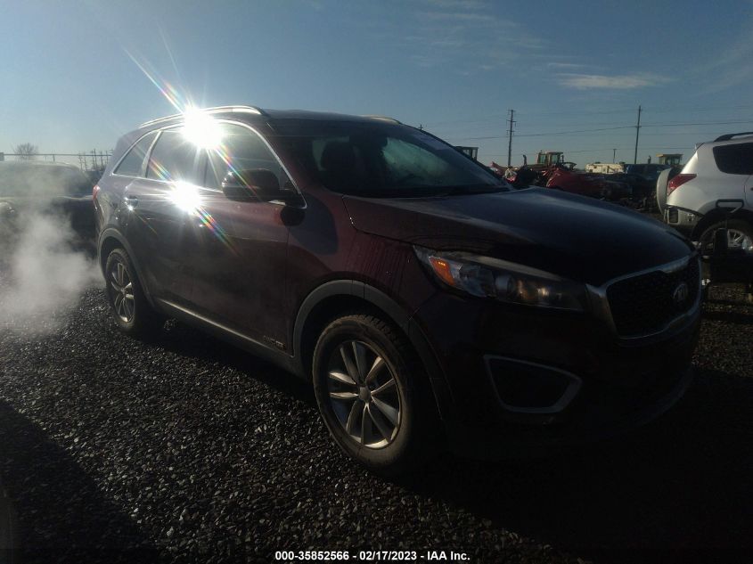 2016 KIA SORENTO LX - 5XYPGDA51GG128344
